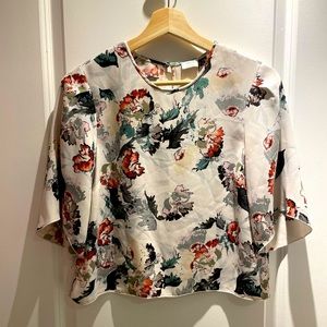 Wilfred Flowy Top - floral - XS